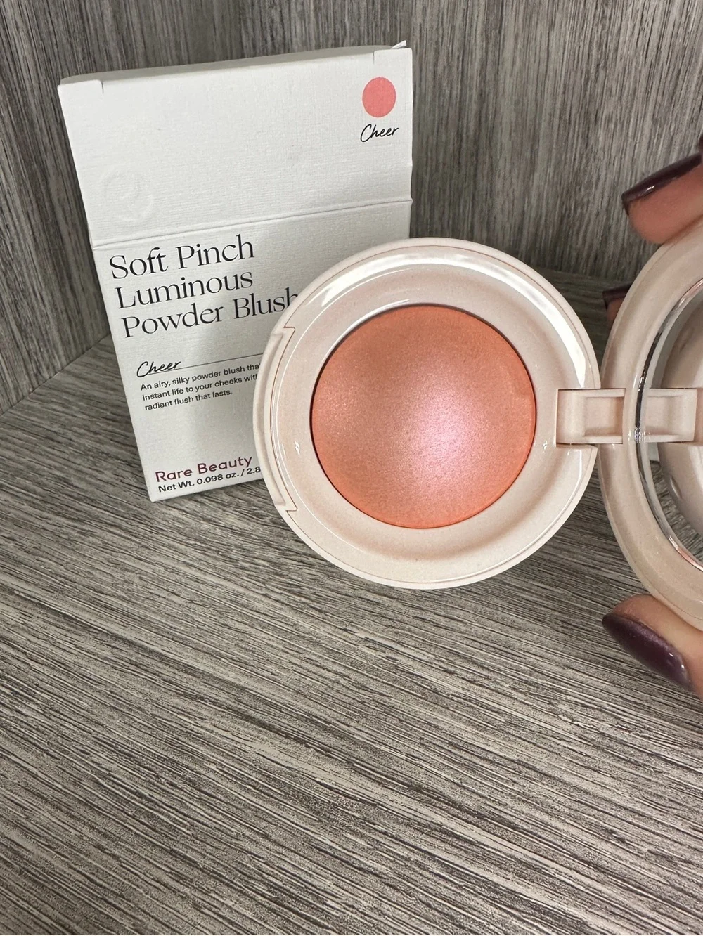 Rare Beauty Soft Pinch Luminous Powder Blush — Cheer